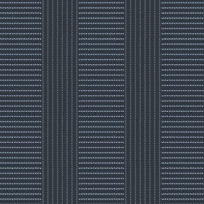 Bands of fine dotted slate stripes on deep charcoal.